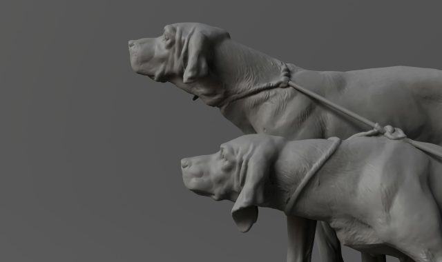 dog 3d printed
